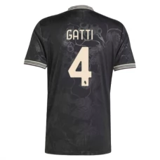 Juventus FC Gatti 4 Kolmas Pelipaita 2025-26 Jalkapallo Pelipaidat Peliasut