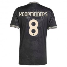 Juventus FC Koopmeiners 8 Kolmas Pelipaita 2025-26 Jalkapallo Pelipaidat Peliasut