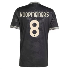 Juventus FC Koopmeiners 8 Kolmas Pelipaita 2025-26 Jalkapallo Pelipaidat Peliasut