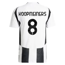 Juventus FC Koopmeiners 8 Kotipelipaita 2024-25 Jalkapallo Pelipaidat Peliasut