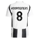 Juventus FC Koopmeiners 8 Kotipelipaita 2024-25 Jalkapallo Pelipaidat Peliasut