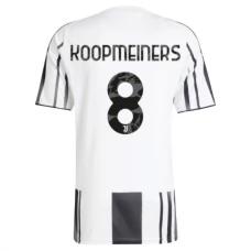 Juventus FC Koopmeiners 8 Kotipelipaita 2025-26 Jalkapallo Pelipaidat Peliasut