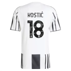 Juventus FC Kostić 18 Kotipelipaita 2025-26 Jalkapallo Pelipaidat Peliasut