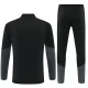 Juventus FC Lasten Tracksuit 2026-27 - 1-4 Zip Musta