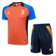Juventus FC Lasten Treenipaita Suits 2024-25 - Shorts Oranssi Sininen