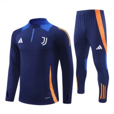 Juventus FC Lasten Verryttelypuku 2024-25 - 1-4 Zip Sininen