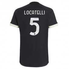 Juventus FC Locatelli 5 Kolmas Pelipaita 2023-24 Jalkapallo Pelipaidat Peliasut