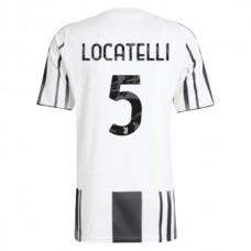 Juventus FC Locatelli 5 Kotipelipaita 2025-26 Jalkapallo Pelipaidat Peliasut