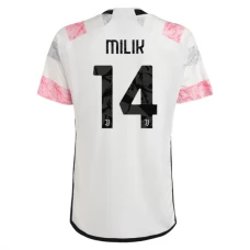 Juventus FC Milik 14 Vieraspelipaita 2023-24 Jalkapallo Pelipaidat Peliasut