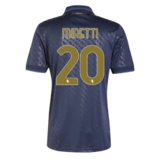 Juventus FC Miretti 20 Kolmas Pelipaita 2024-25 Jalkapallo Pelipaidat Peliasut