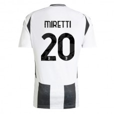 Juventus FC Miretti 20 Kotipelipaita 2024-25 Jalkapallo Pelipaidat Peliasut