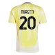 Juventus FC Miretti 20 Vieraspelipaita 2024-25 Jalkapallo Pelipaidat Peliasut