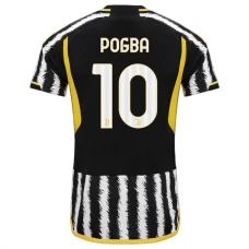 Juventus FC Pogba 10 Kotipelipaita 2023-24 Jalkapallo Pelipaidat Peliasut