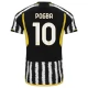 Juventus FC Pogba 10 Kotipelipaita 2023-24 Jalkapallo Pelipaidat Peliasut