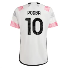 Juventus FC Pogba 10 Vieraspelipaita 2023-24 Jalkapallo Pelipaidat Peliasut