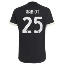 Juventus FC Rabiot 25 Kolmas Pelipaita 2023-24 Jalkapallo Pelipaidat Peliasut
