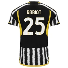 Juventus FC Rabiot 25 Kotipelipaita 2023-24 Jalkapallo Pelipaidat Peliasut