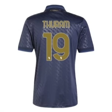 Juventus FC Thuram 19 Kolmas Pelipaita 2024-25 Jalkapallo Pelipaidat Peliasut