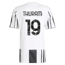 Juventus FC Thuram 19 Kotipelipaita 2025-26 Jalkapallo Pelipaidat Peliasut