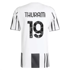 Juventus FC Thuram 19 Kotipelipaita 2025-26 Jalkapallo Pelipaidat Peliasut