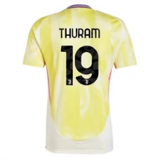 Juventus FC Thuram 19 Vieraspelipaita 2024-25 Jalkapallo Pelipaidat Peliasut