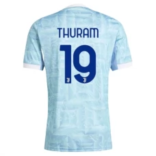 Juventus FC Thuram 19 Vieraspelipaita 2025-26 Jalkapallo Pelipaidat Peliasut