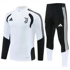 Juventus FC Tracksuit 2026-27 - 1-4 Zip Valkoinen