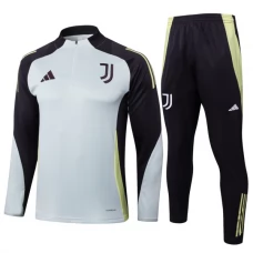 Juventus FC Verryttelypuku 2024-25 - 1-4 Zip Harmaa