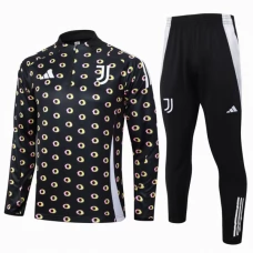 Juventus FC Verryttelypuku 2024-25 - 1-4 Zip Musta