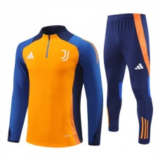 Juventus FC Verryttelypuku 2024-25 - 1-4 Zip Sininen Oranssi