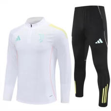 Juventus FC Verryttelypuku 2025-26 - 1-4 Zip Valkoinen