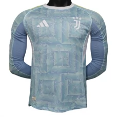 Juventus FC Vieraspelipaita 2025-26 Jalkapallo Pelipaidat Peliasut(L/S)