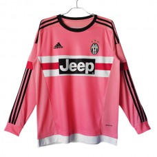 Juventus FC Vieraspelipaita Retro 2015-16 Jalkapallo Pelipaidat Peliasut(L/S)