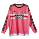 Juventus FC Vieraspelipaita Retro 2015-16 Jalkapallo Pelipaidat Peliasut(L/S)