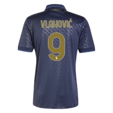 Juventus FC Vlahović 9 Kolmas Pelipaita 2024-25 Jalkapallo Pelipaidat Peliasut
