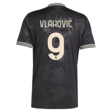 Juventus FC Vlahović 9 Kolmas Pelipaita 2025-26 Jalkapallo Pelipaidat Peliasut