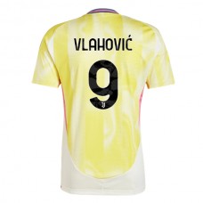 Juventus FC Vlahović 9 Vieraspelipaita 2024-25 Jalkapallo Pelipaidat Peliasut