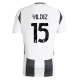 Juventus FC Yildiz 15 Kotipelipaita 2024-25 Jalkapallo Pelipaidat Peliasut
