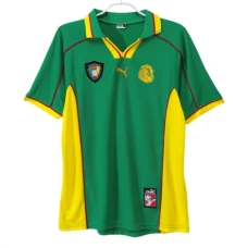 Kamerun Kotipelipaita Retro 1998-99 Jalkapallo Pelipaidat Peliasut