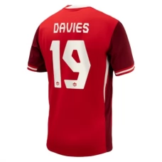 Kanada Davies 19 Kotipelipaita Copa América 2024 Jalkapallo Pelipaidat Peliasut