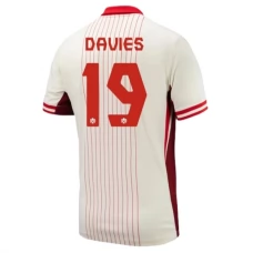 Kanada Davies 19 Vieraspelipaita Copa América 2024 Jalkapallo Pelipaidat Peliasut