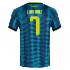 Kolumbia Luis Díaz 7 MM Vieraspaita 2026 Pelipaita