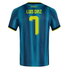 Kolumbia Luis Díaz 7 MM Vieraspaita 2026 Pelipaita