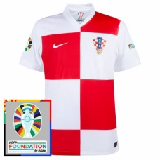 Kroatia Kotipelipaita EM 2024 Jalkapallo Pelipaidat Peliasut Patch