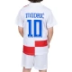 Kroatia Modrić 10 Lasten Kotipelipaita EM 2024 Jalkapallo Pelipaidat Peliasut