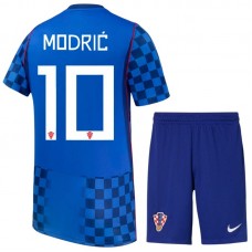 Kroatia Modrić 10 MM Vieraspaita 2026 Lasten Pelipaita