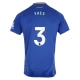 Leicester City FC Faes 3 Kotipelipaita 2024-25 Jalkapallo Pelipaidat Peliasut