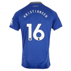 Leicester City FC Kristiansen 16 Kotipelipaita 2024-25 Jalkapallo Pelipaidat Peliasut