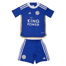 Leicester City FC Lasten Kotipelipaita 2023-24 Jalkapallo Pelipaidat Peliasut