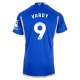 Leicester City FC Vardy 9 Kotipelipaita 2023-24 Jalkapallo Pelipaidat Peliasut